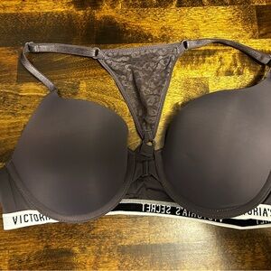 Victoria's Secret Charcoal Lace Bra